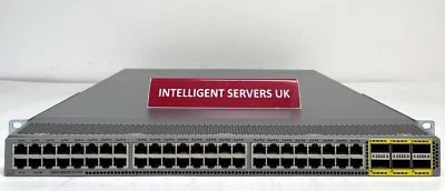 Cisco Nexus N3K-C3172TQ-10GT 48x 10GBase-T RJ-45 and 6x QSFP+ ports Switch  - Image 1 of 4
