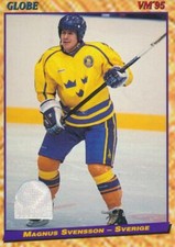 1995 Swedish Globe #12 MAGNUS SVENSSON - Team Sweden