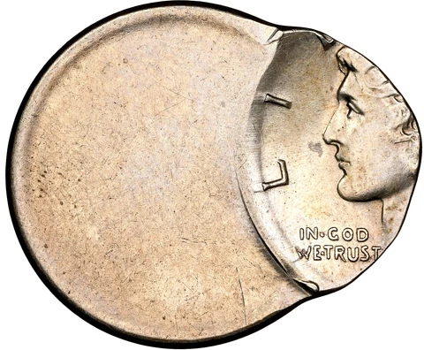 OFF CENTER ERROR MERCURY DIME NGC MS-64! Cover