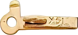14K Gold Barrel Clasp Replacement Tongue 8.3Mm - Picture 1 of 12