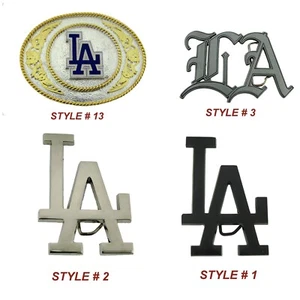 Los Angeles CA Dodgers MLB Team City Hebilla de Cinturón de Metal Nuevo Western Rodeo Vaquero - Imagen 1 de 42