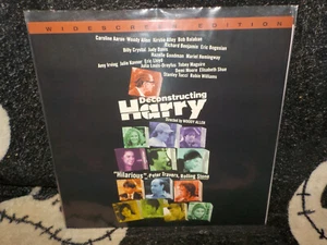 Deconstructing Harry Widescreen Laserdisc LD Woody Allen Free Ship $50 - Picture 1 of 2