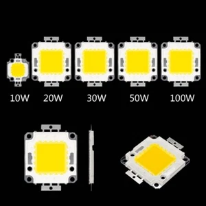 SMD LED Chip light Cool Warm White High Power COB 10W 20W 30W 50W 100W 12V 32V - Picture 1 of 25