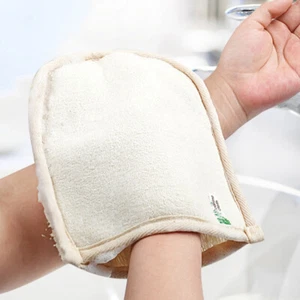 Loofah Asciugamano Bagno Corpo Scrubber Doccia Guanti Esfolianti Esfoliante - Foto 1 di 12