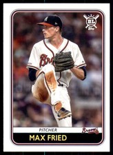 2020 Big League Base #98 Max Fried - Atlanta Braves