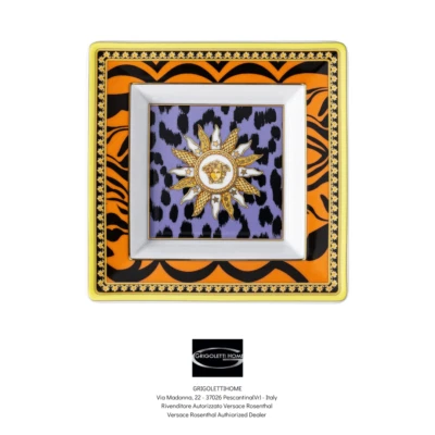 Versace Rosenthal - Jungle Animalier - Coppa Svuotatasche cm 14 - Rivenditore Foto 1 de 3
