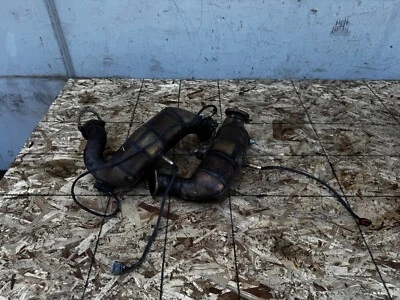 23K ENGINE MANIFOLD MUFFLER EXHAUST TURBO SET PORSCHE MACAN 3.0 (2015-2018) OEM - Image 1 of 4