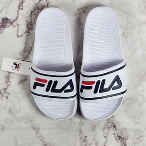 FILA Sandali eleganti slides bianchi TAGLIA 6 donna 7 - NUOVI con etichette - Foto 1 di 3