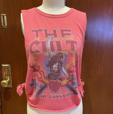 Camiseta Trunk Ltd The Cult Vintage Band pequeña edición limitada para mujer Foto 1 de 4