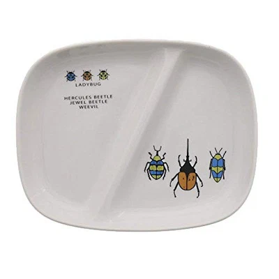 EAST table Children's Lunch Plate 21.8cm Insect for Boys TOTOY Made in Japan Chi - Bild 1 von 4
