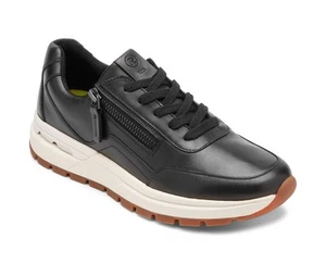 Zapatillas negras Rockport Pulse Tech con cremallera lateral para mujer 7,5 W - Imagen 1 de 1
