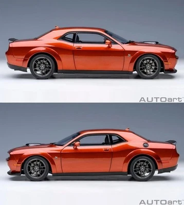 AUTOart Dodge Challenger R/T Scat Pack Widebody 2022 1/18 Cinnamon Stick - Photo 1/4
