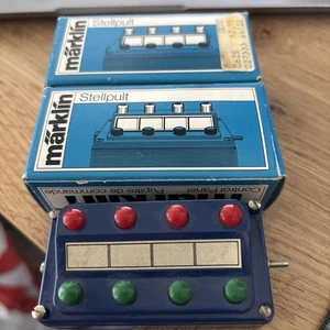 3 x Märklin H0 7072 Stellpult 2xOVP / 1 x ohne - Bild 1 von 3