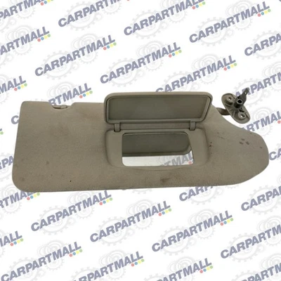 2009 2010 Mitsubishi Galant w/o Sunroof Right Passenger Sunvisor Sun Visor Beige — 第 1/4 张图片