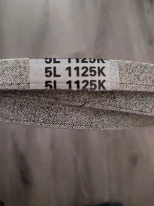 5L 1125K Keilriemen Antistatisch Öl- und Hitzebeständigkeit 5/8" breit 3/8" tief - Bild 1 von 3