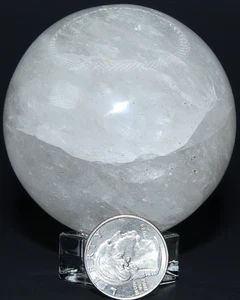 Esfera de cuarzo brasileño AAA / 2,79" (70,86 mm) / 17,10 oz 484,77 gr) 3570 - Imagen 1 de 16
