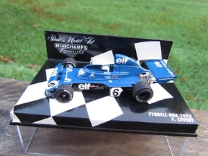 MINICHAMPS /F1 - 1973 TYRRELL 006 - F CEVERT  - 1/43 SCALE MODEL CAR 430 73006 - Picture 1 of 5