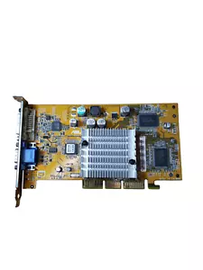ASUS GEFORCE4 AGP 64MB DDR V8170DDR/64M GRAPHICS CARD 176157061 - Picture 1 of 5