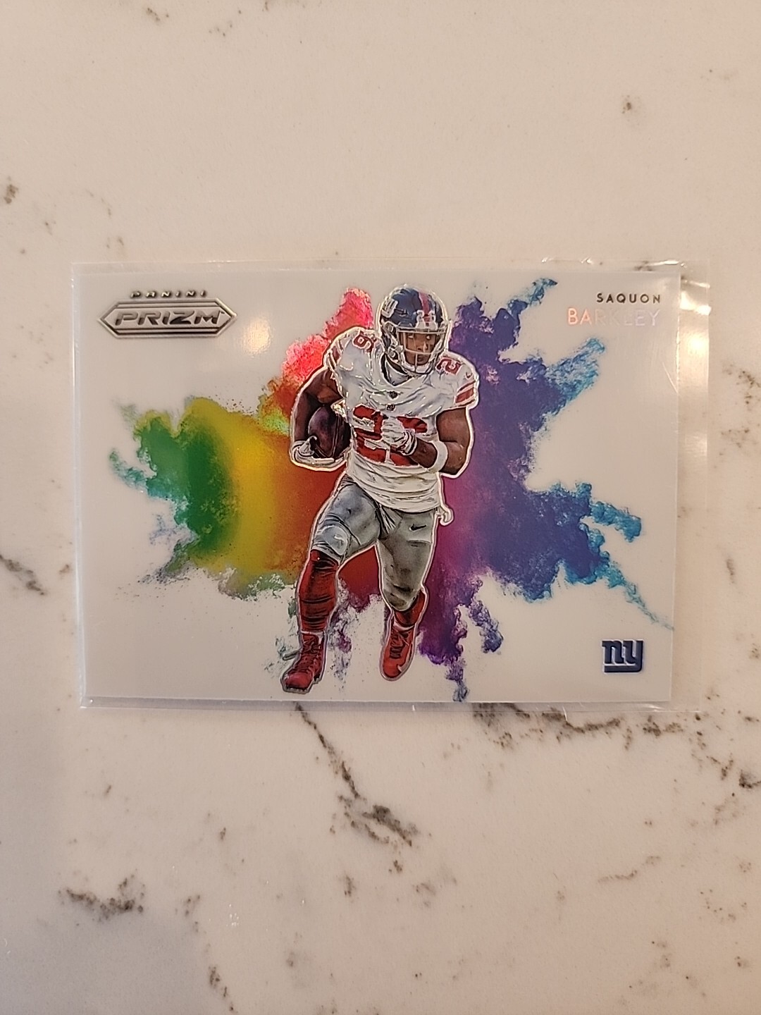 2019 Panini Prizm Color Blast Saquon Barkley Rare Ssp