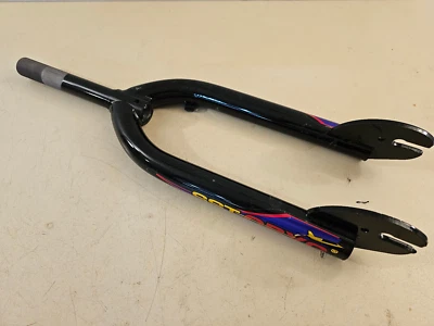 NOS 20" Mid-school BMX Bike Fork....Black...1" Threaded...Bicycle - Image 1 of 4