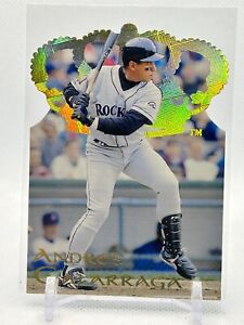 1995 Pacific Crown Collection Gold Die-Cut MLB Andres Galarraga # 9