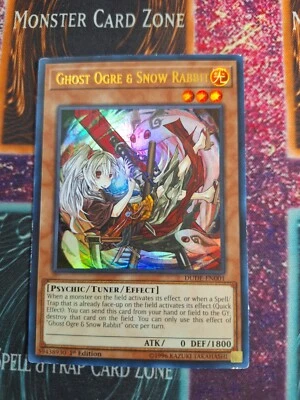 Yu-Gi-Oh! Ghost Ogre & Snow Rabbit Duel Devastator DUDE-EN001 Ultra 1st Ed LP - Image 1 of 4
