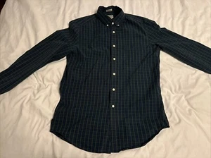 J.Crew Secret Wash Mini Gingham Shirt, S, Classic Fit - Picture 1 of 3