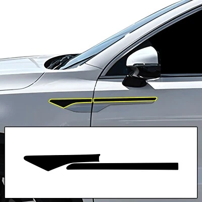 Compatível com KIA Sorento 2024+ emblema lateral cromado apagar decalque acabamento em vinil blackout - Imagem 1 de 4