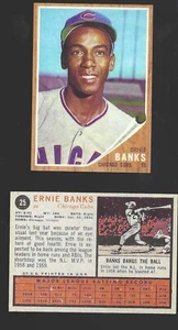 1962 REPRINT MR. CUB ERNIE BANKS HOBBY CARD 1931-2015 - Picture 1 of 1