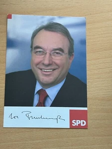 Uwe Beckmeyer - SPD - Tarjeta de autógrafo original firmada #38685 - Imagen 1 de 2
