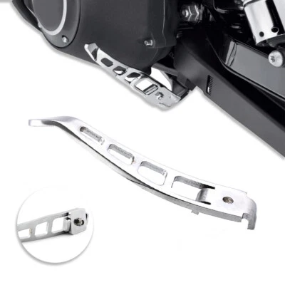 Extensión de soporte cromado apto para Harley Dyna Super Glide Street Bob FXDB Foto 1 de 4