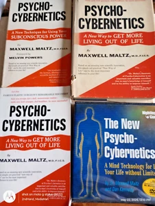 1960 PSYCHO CYBERNETICS PBs MAXWELL MALTZ&1968 HARDCOVER BOOKS&CD AUDIOBOOK LOT - Picture 1 of 16