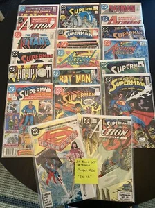 DC Comics Vintage 75c / 20 Book Lot. Various Titles. **Copper Age** Lot# 75001A. - Picture 1 of 21