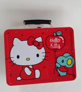 Hello Kitty Metal Lunch Box Sanrio- 2020 - Tin Box  - Picture 1 of 7
