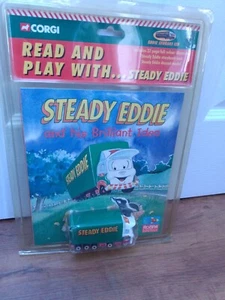 Vintage "Steady Eddie and his Brilliant Idea" book and lorry pack SEALED DAMAGED - Picture 1 of 6