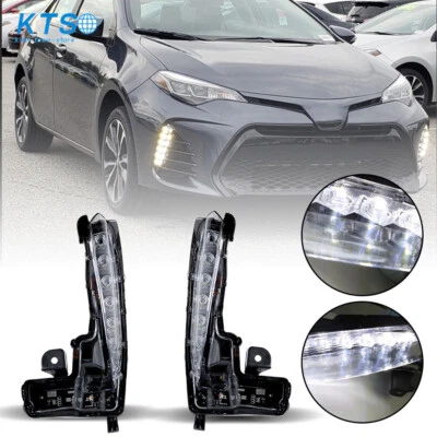 Faro antiniebla LED para parachoques delantero izquierdo+derecho Toyota Corolla SE XSE 2017-19 Foto 1 de 4