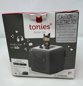 Tonies Toniebox Wireless Musical Storybox Starter Set Includes 1 Creative Grey - Picture 1 of 6