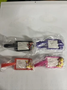 Vintage McDonald’s Luggage Tags Lot of 4  1980's - Picture 1 of 5