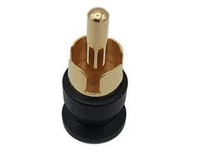 GOLD! - 40 PCS RCA SHIELDED SHORTING CAPS PLUGS RF/EMI & NOISE CANCELING - Picture 1 of 4