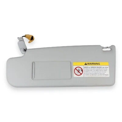 Parasol lateral izquierdo gris iluminado para conductor Volkswagen Golf 2000-2003 Foto 1 de 4