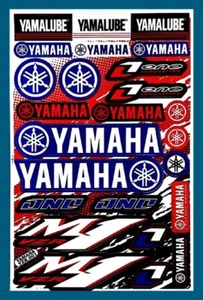 Yamaha Stickers Helmet Decal For Motorcycle Car ATV Bike Motor Sport Racing Y03 - Picture 1 of 6