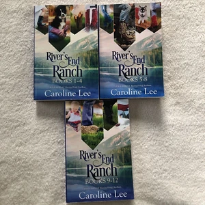 RIVER'S END RANCH SER: 3 PB Collection Books by Caroline Lee 4 books each - Picture 1 of 11