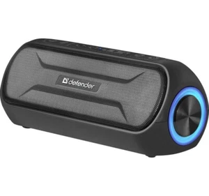 4714033656887 Głośnik Bluetooth S1000 20W BT/FM/AUX LIGHTS czarny defender - Zdjęcie 1 z 10