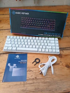 Magic-Refiner MK14 - 68 touches - clavier mécanique gaming - disposition des touches USA !! - Photo 1/11