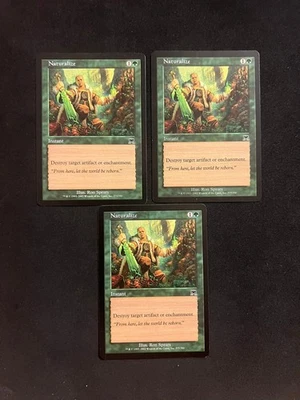 Naturalize x3 [Onslaught] Magic MTG Cards NM/LP - Image 1 of 2