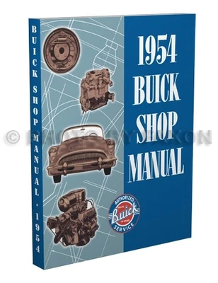 Manuale Di Riparazione Buick 1954 Special Century Super Skylark Roadmaster - Immagine 1 di 4