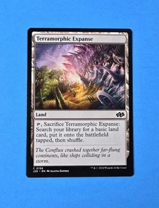 1x Terramorphic Expanse Foundations Jumpstart 2025 J25 Mtg Magic Card Land 156 - Picture 1 of 2