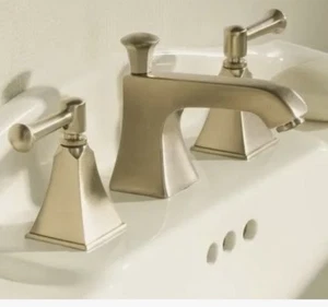 Kohler Memoirs Widespread Bathroom Faucet - K-454-4S-BV -VIBRANT BRUSHED BRONZE - Picture 1 of 14