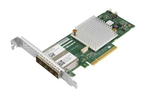 HBA SAS Dell 80165H Adapter PCIe 3.0x8 4xSFF-8644 12Gb SAS HHJD7 - Afbeelding 1 van 3