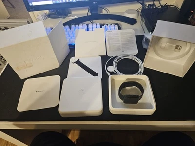 Apple Watch Sport 42mm 316L Space Black Stainless Steel Sport Complete  - Image 1 of 4